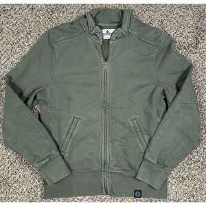 American Giant Storm Full Zipper Men's Medium Green Full Zip Made in USA